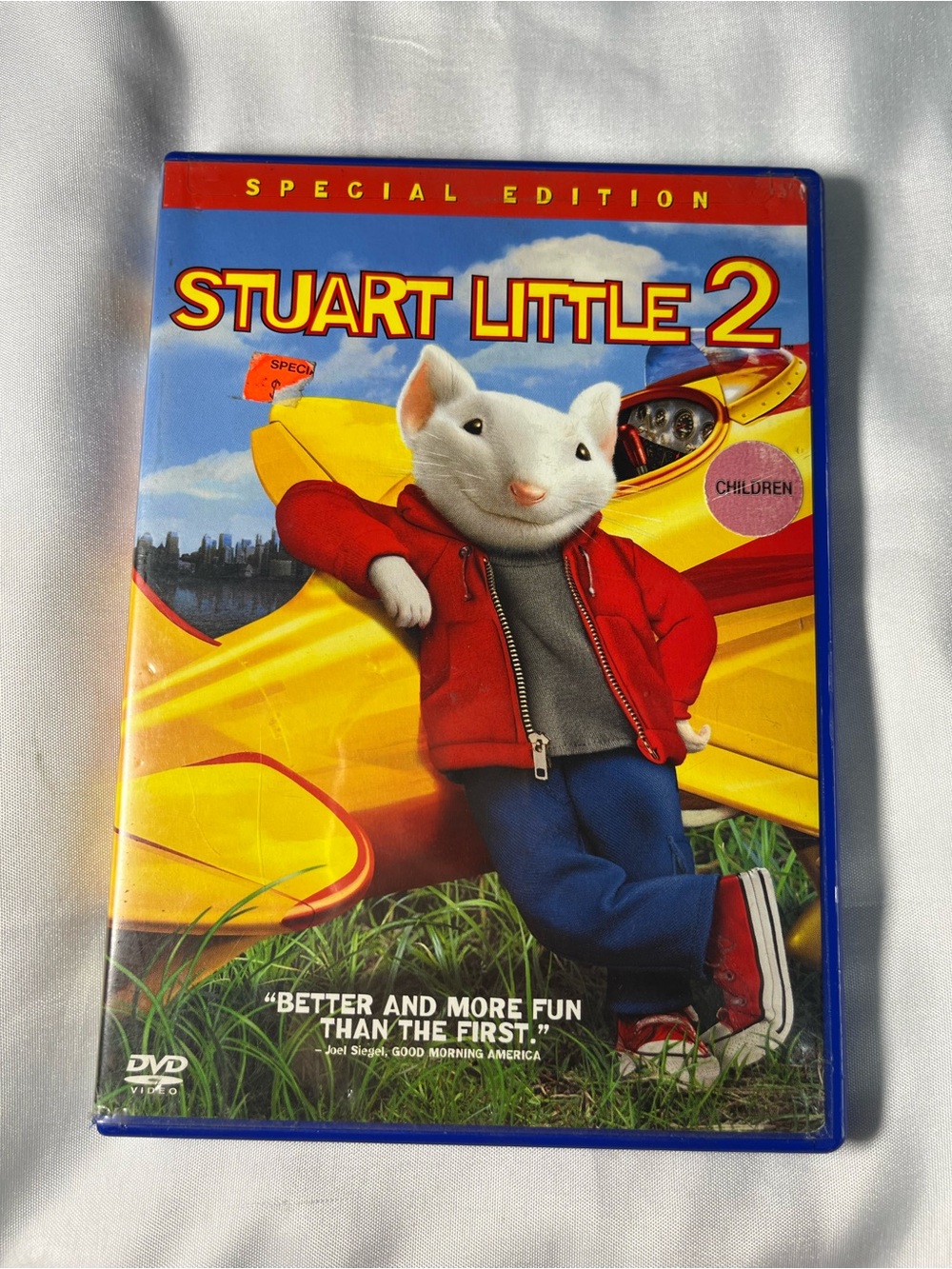 Stuart Little 2 Special Edition DVD 2002 Family Comedy Kids Movie Vtg